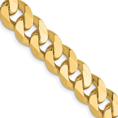 8.75mm Flat Beveled Curb Chain
