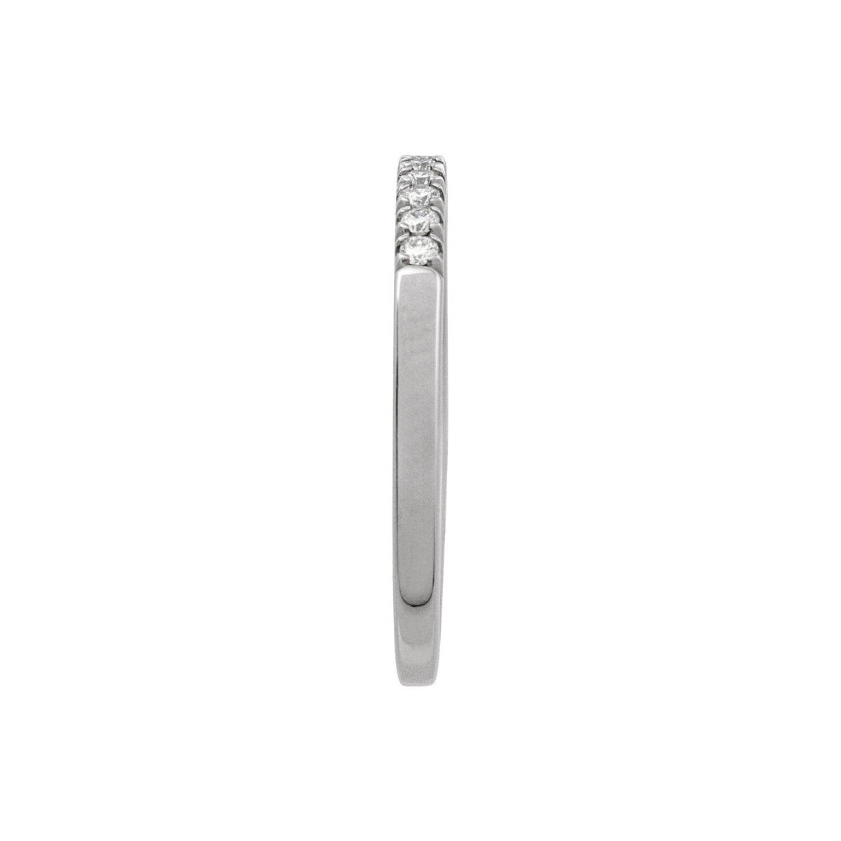1/6 CTW Natural Diamond Stackable Ring