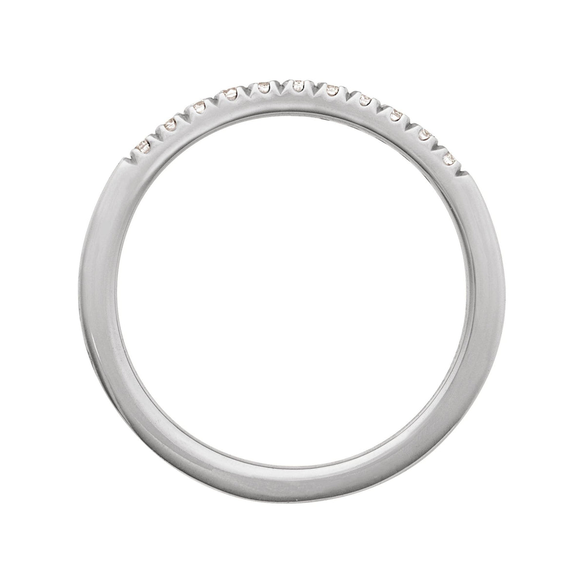 1/6 CTW Natural Diamond Stackable Ring