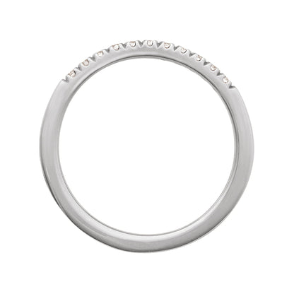 1/6 CTW Natural Diamond Stackable Ring