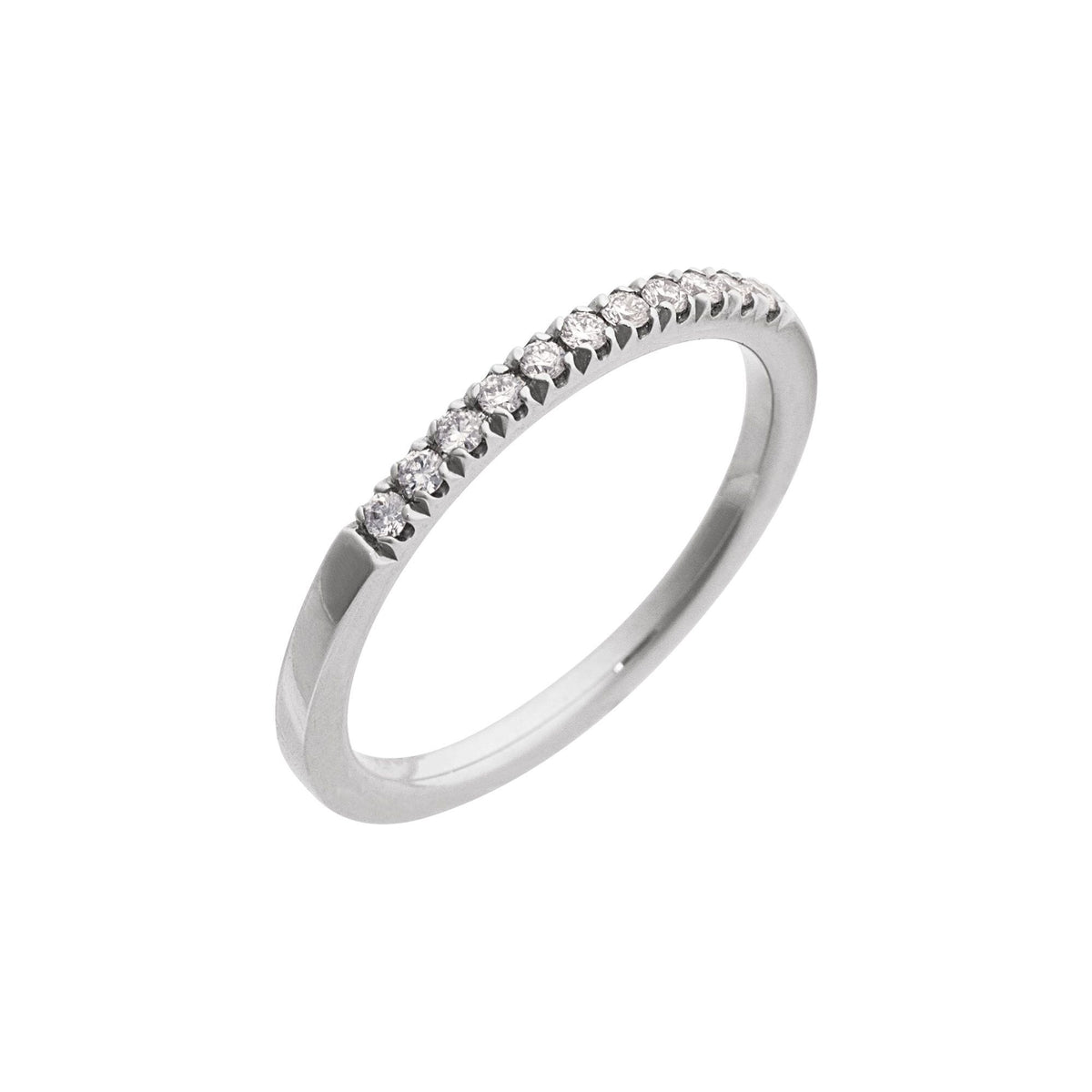 1/6 CTW Natural Diamond Stackable Ring
