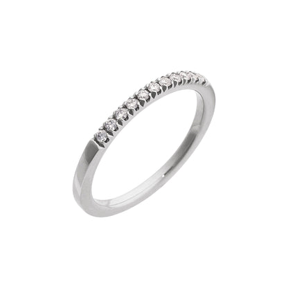 1/6 CTW Natural Diamond Stackable Ring