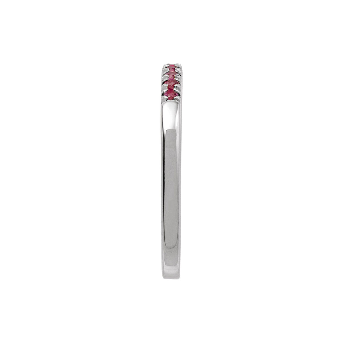 Natural Ruby Stackable Ring