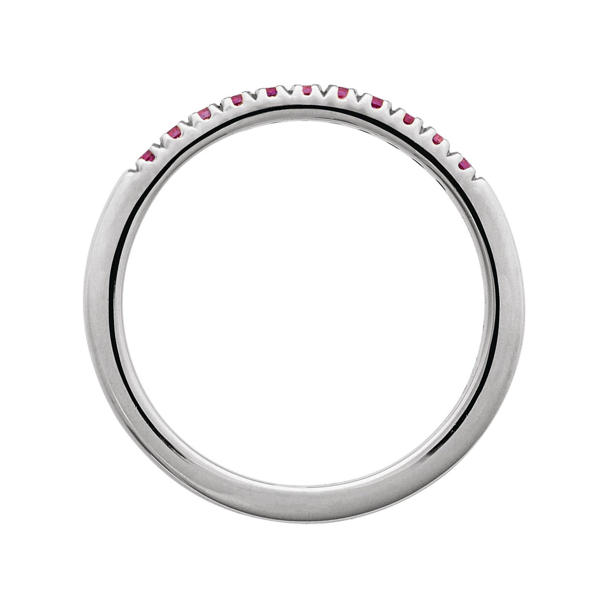 Natural Ruby Stackable Ring