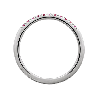 Natural Ruby Stackable Ring