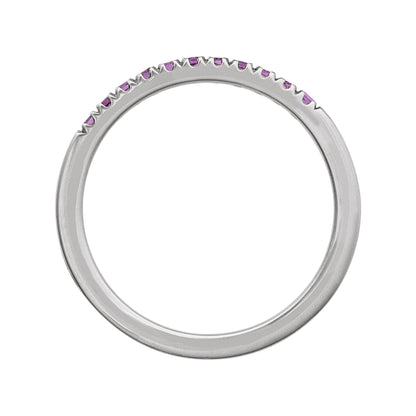 Natural Amethyst Stackable Ring