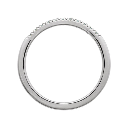 Natural Aquamarine Stackable Ring