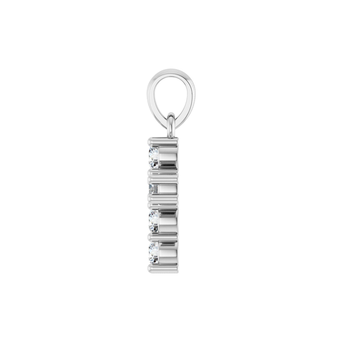 Natural Diamond Accented Cross Necklace or Pendant