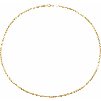 Box Chain 2.6mm