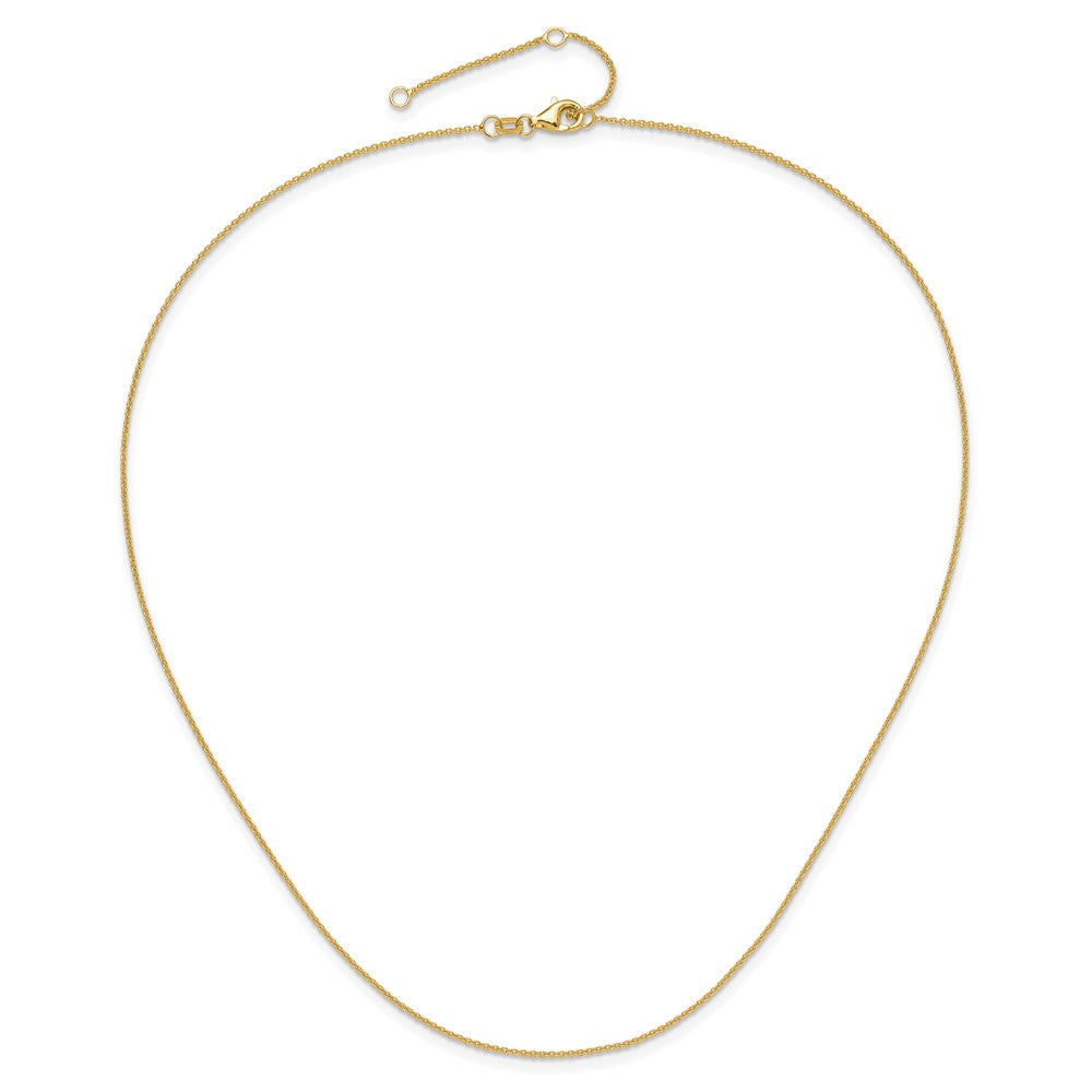 1.10mm Round Cable 2in+2in Adjustable Chain