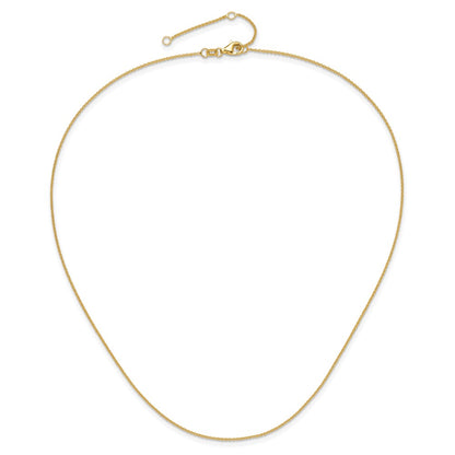 1.10mm Round Cable 2in+2in Adjustable Chain