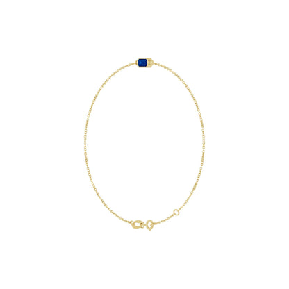 Natural Blue Sapphire 6 1/2-7 1/2" Bracelet