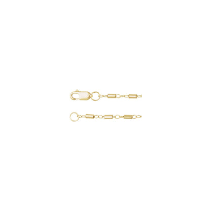 1.7 mm Satellite Bar Cable 7" Chain