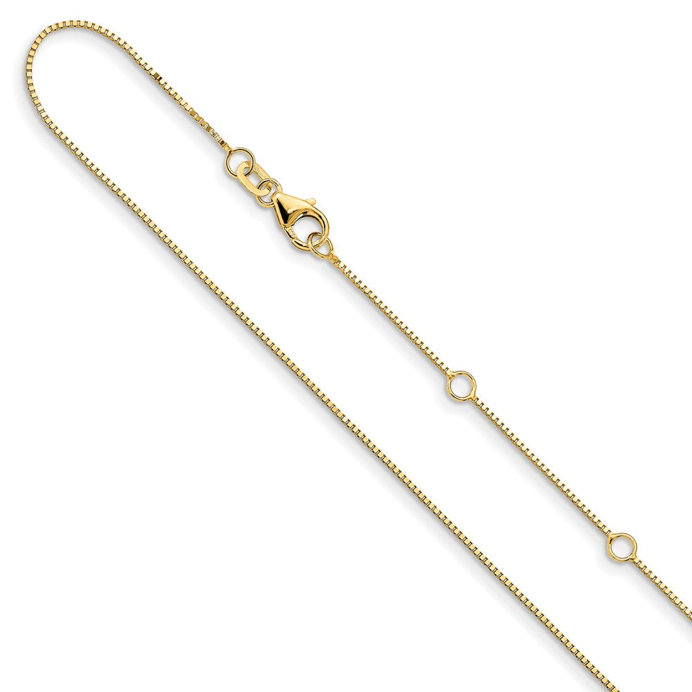 .7mm Box 1in+1in Adjustable Chain