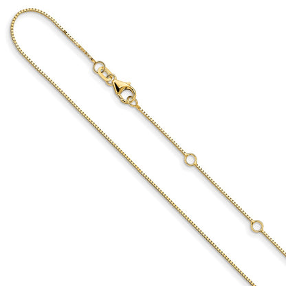 .7mm Box 1in+1in Adjustable Chain