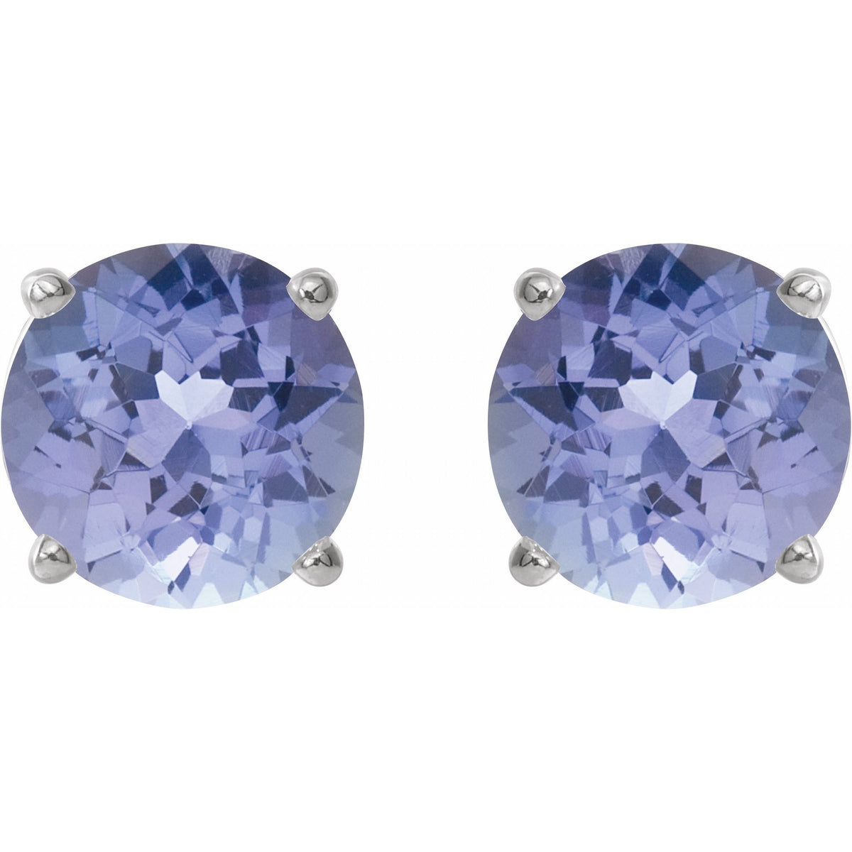 5 mm Natural Tanzanite Earrings