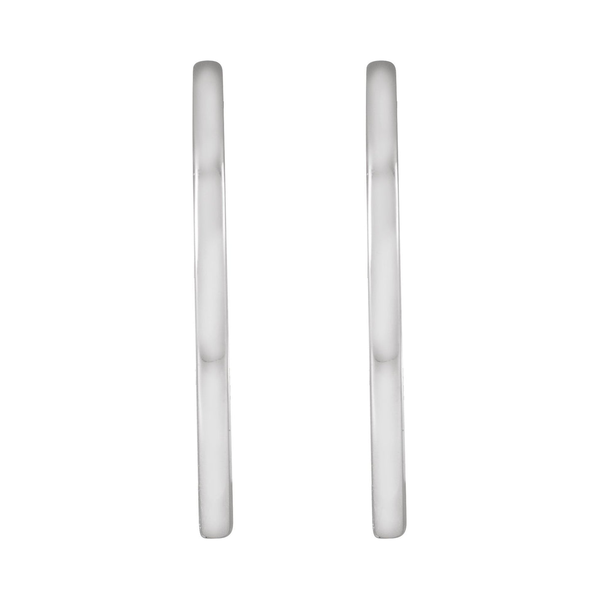 Hinged 25 mm Hoop Earrings
