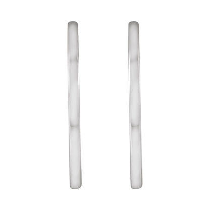 Hinged 25 mm Hoop Earrings