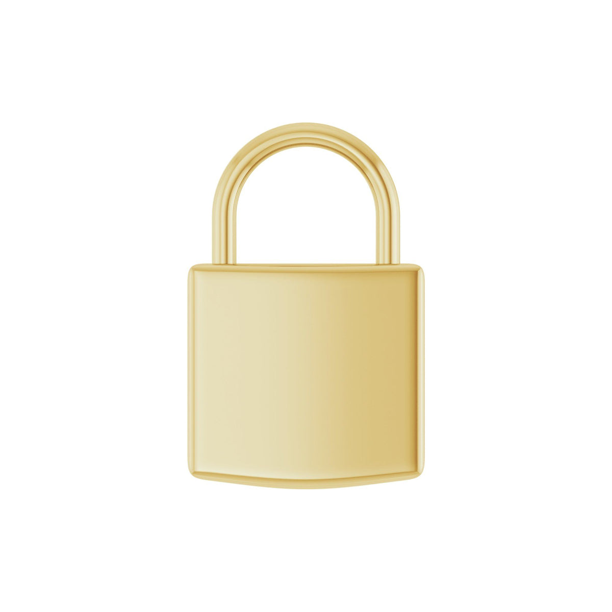 Engravable Lock Necklace or Pendant