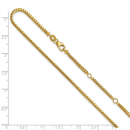 2.1mm D/C Open Franco 1in+1in Adjustable Chain