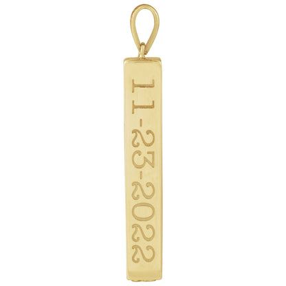 Ash Holder Bar Pendant