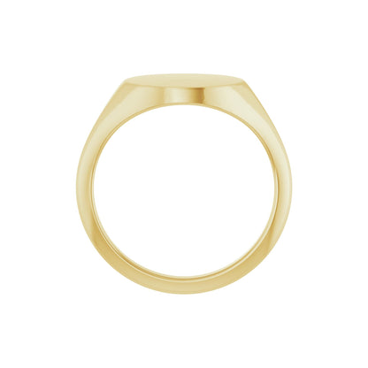 Oval Signet Ring