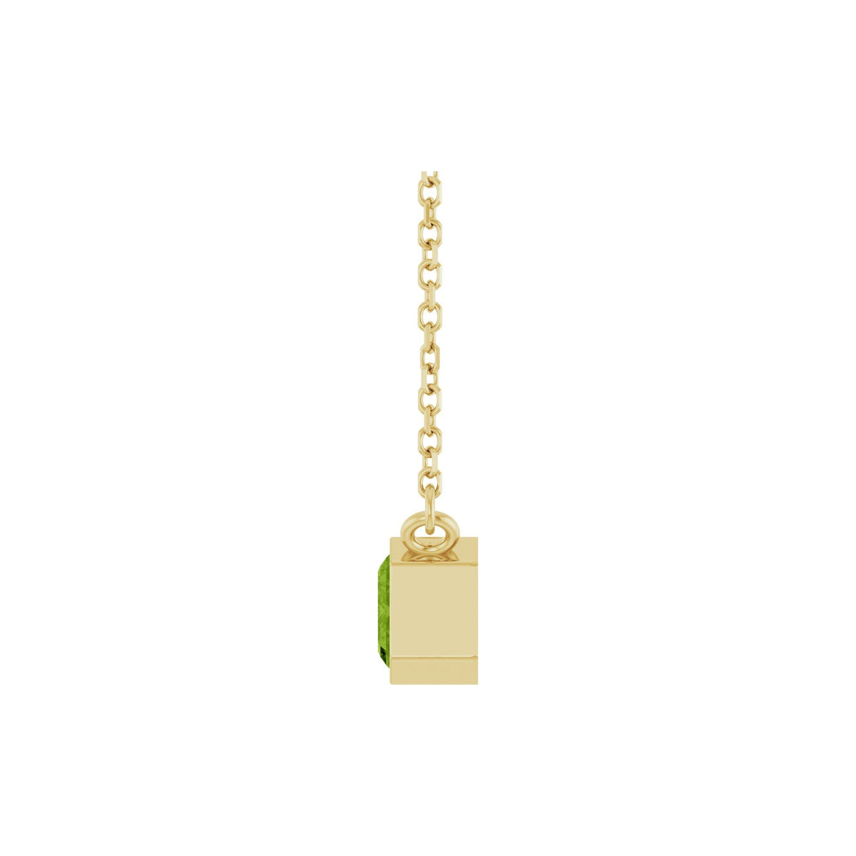 Natural Peridot 18" Necklace