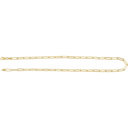 Paperclip-Style Chain 3.85mm