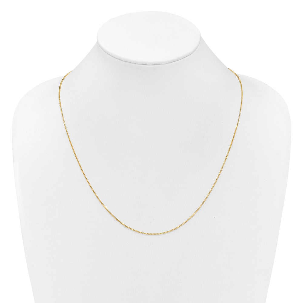 Adjustable 1.1mm Franco Chain - Yellow Gold