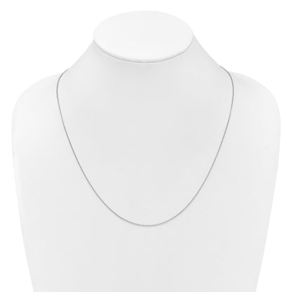 Adjustable 1.1mm Franco Chain - White Gold