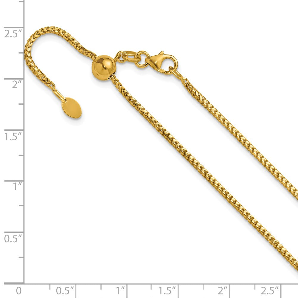 Adjustable 1.5mm Franco Chain