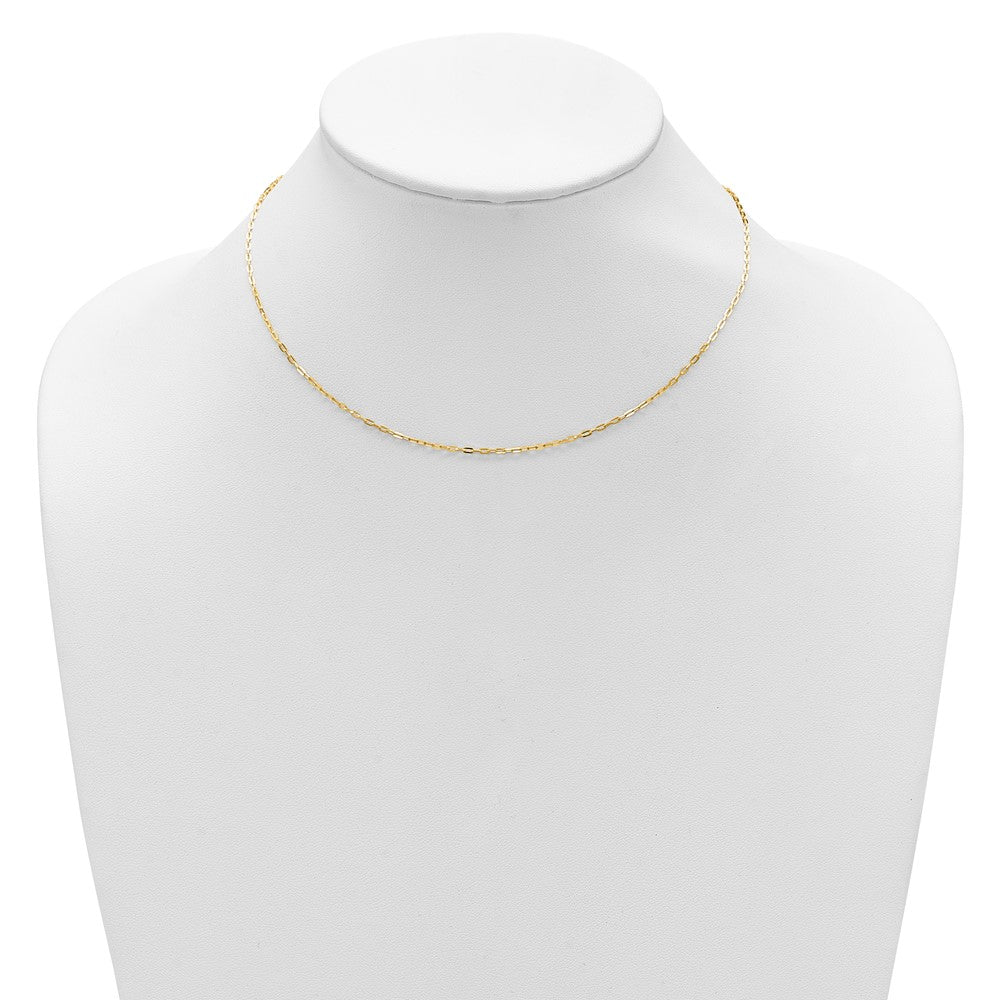 1.3mm Flat Cable 1in+1in Adjustable Chain