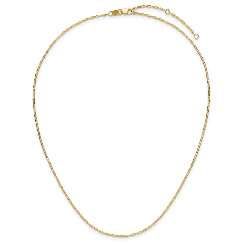 1.3mm Flat Cable 1in+1in Adjustable Chain