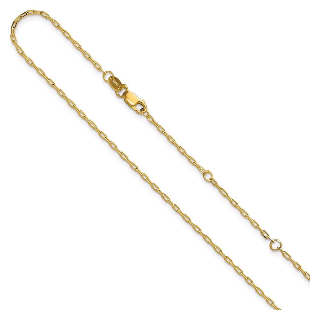 1.3mm Flat Cable 1in+1in Adjustable Chain