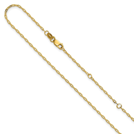 1.3mm Flat Cable 1in+1in Adjustable Chain