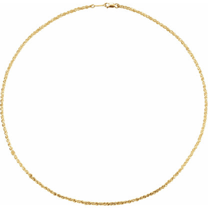 Rope Chain 2mm
