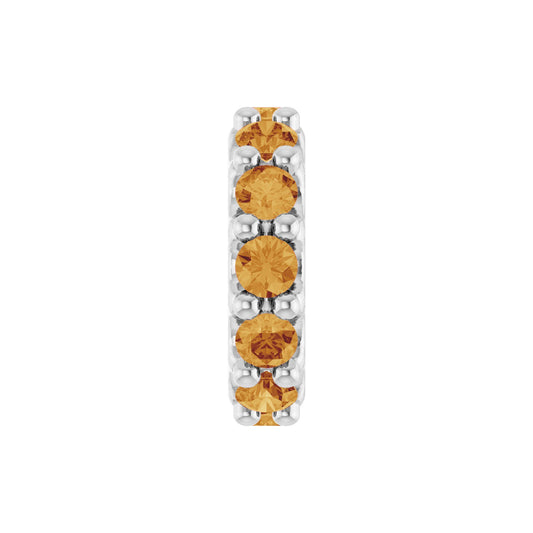 Natural Citrine Spacer Charm/Pendant
