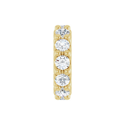 1/3 CTW Natural Diamond Spacer Charm/Pendant