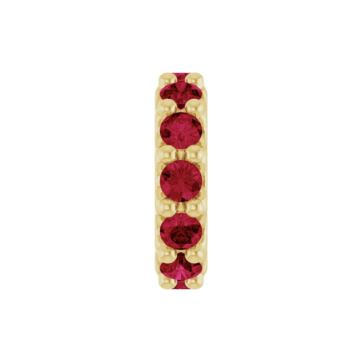 Natural Ruby Spacer Charm/Pendant