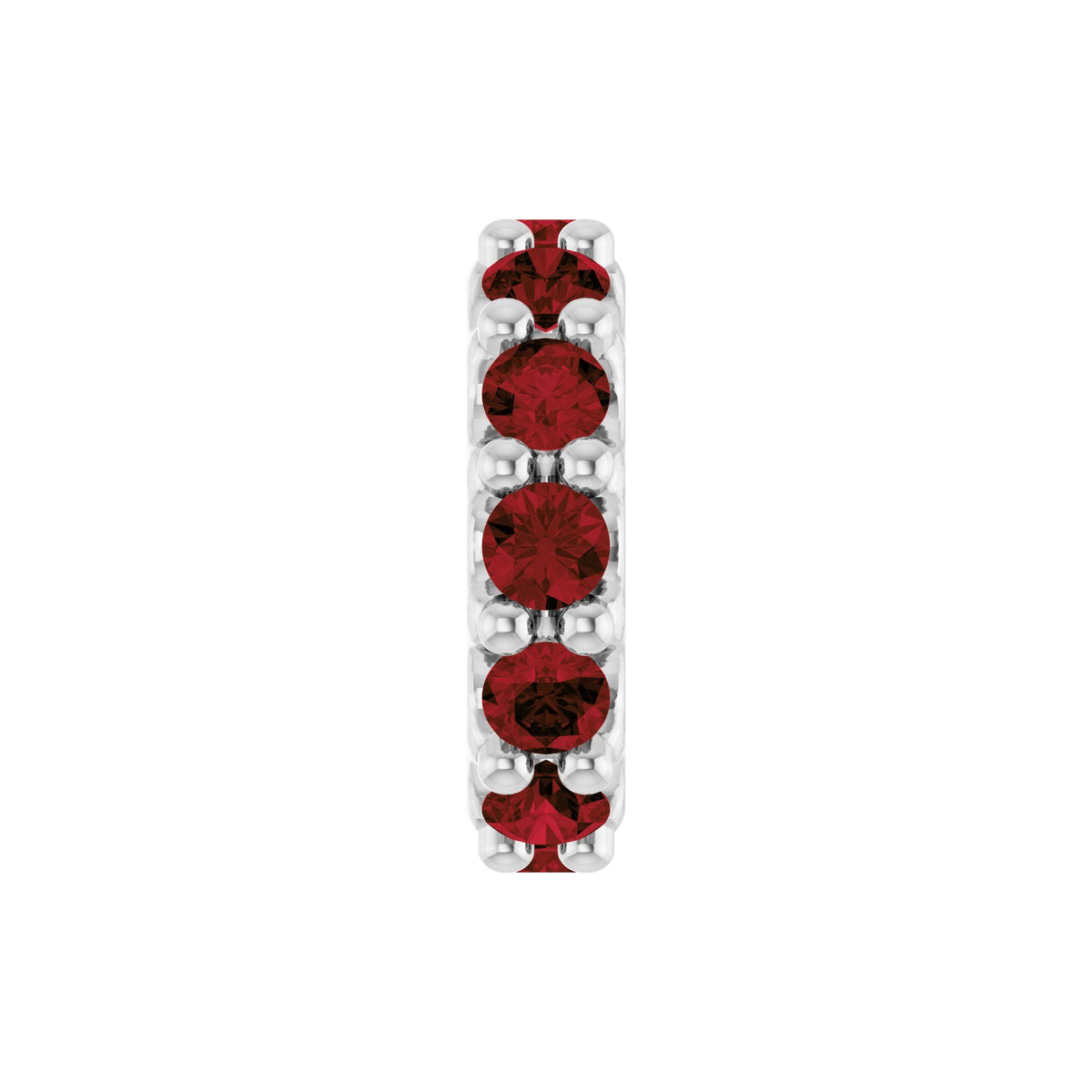Natural Mozambique Garnet Spacer Charm/Pendant
