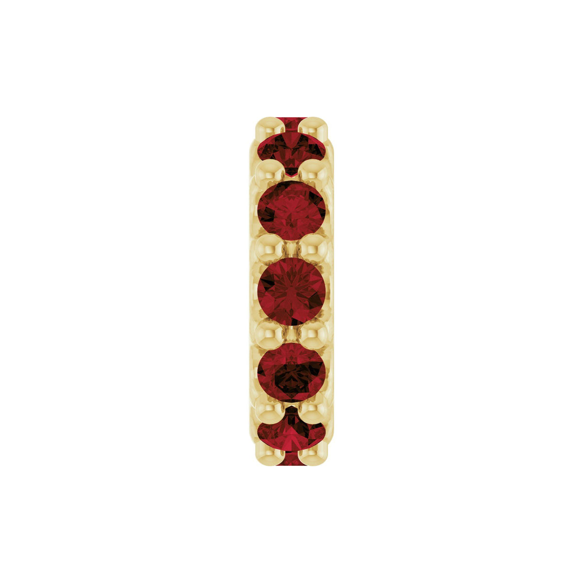 Natural Mozambique Garnet Spacer Charm/Pendant