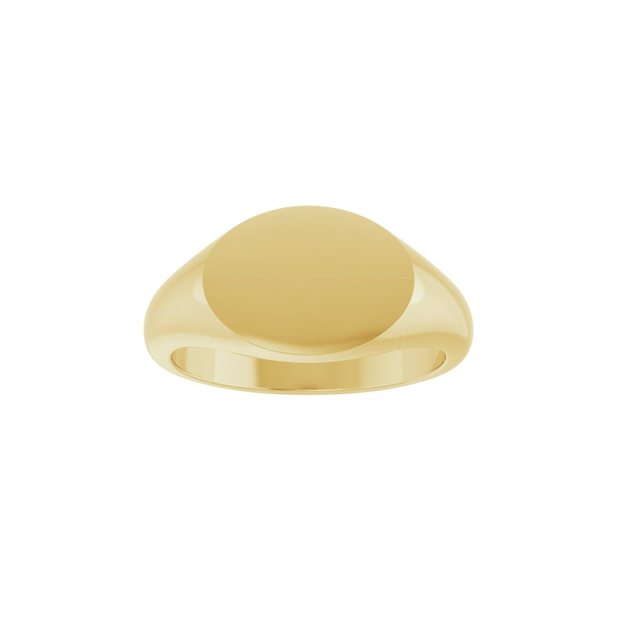 Oval Signet Ring (12 x 9mm)