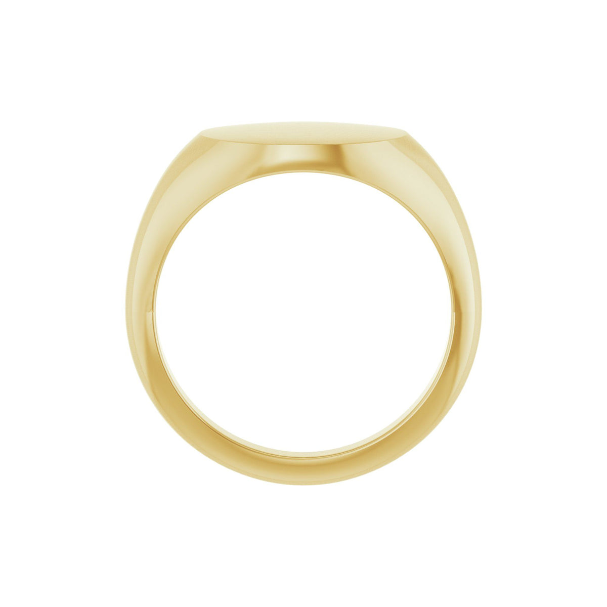 Oval Signet Ring (12 x 9mm)