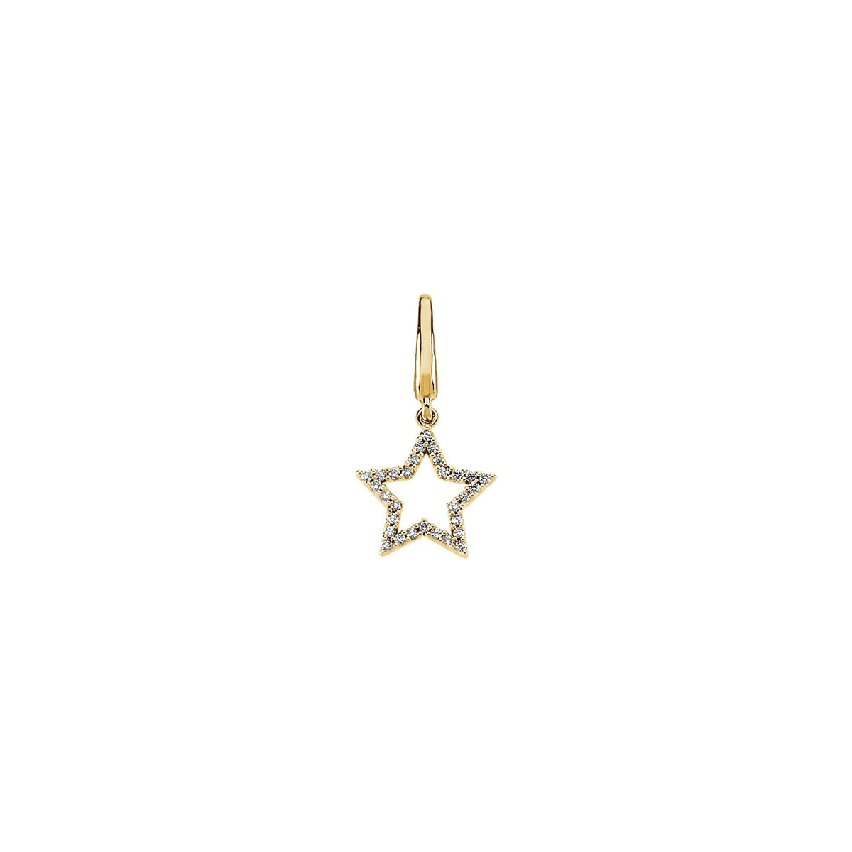 1/8 CTW Natural Diamond Star Charm/Pendant