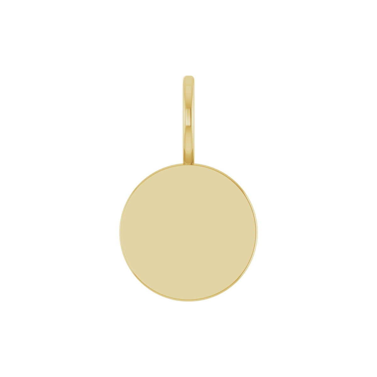 Engravable Disc Charm/Pendant