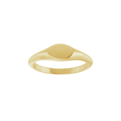 Oval Signet Ring