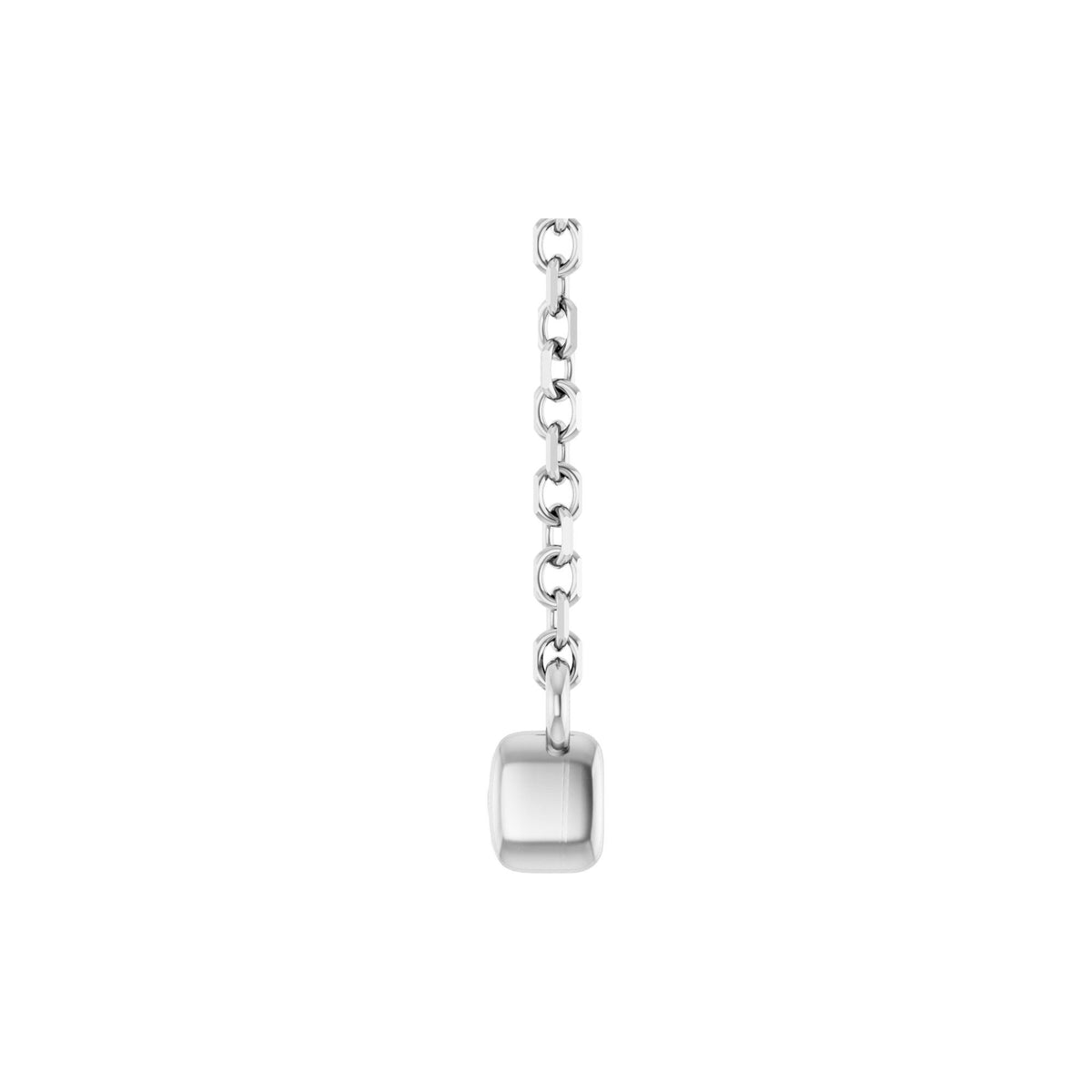 Natural Diamond French-Set Bar Necklace or Center