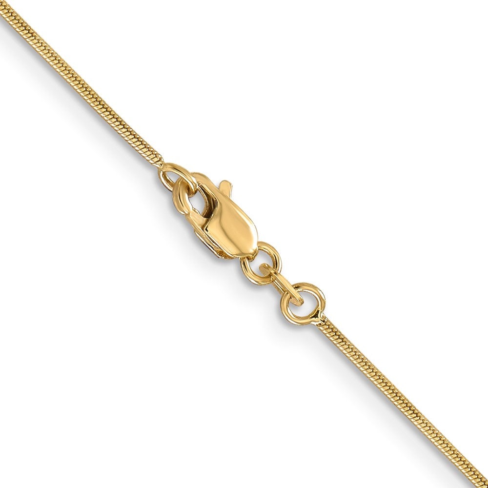 .9mm Round Snake Chain - Yellow Gold