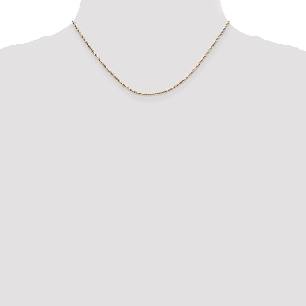 .9mm Round Snake Chain - Yellow Gold