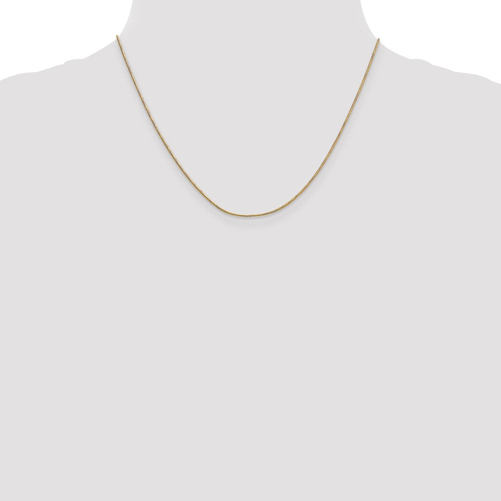 .9mm Round Snake Chain - Yellow Gold